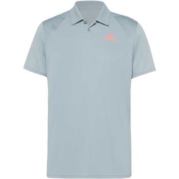 adidas CLUB POLO Pánské tričko, šedá, velikost S