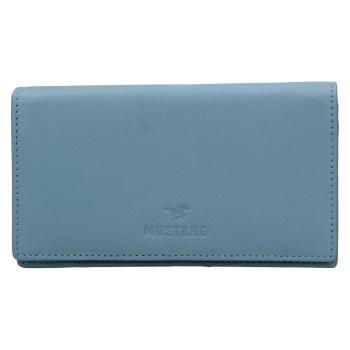 Dámská kožená peněženka Mustang Stela - modrá