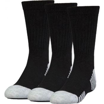 Under Armour HEATGEAR CREW Unisexové ponožky, černá, velikost 42,5-46