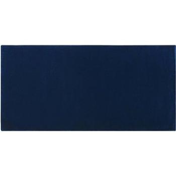 Viskózový koberec 80 x 150 cm tmavě modrý GESI II, 252313 (beliani_252313)
