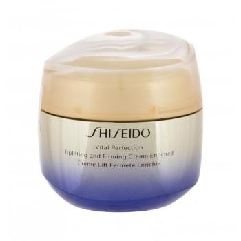 Shiseido Vital Perfection Uplifting and Firming Cream Enriched 75 ml denní pleťový krém na suchou pleť; proti vráskám; na rozjasnění pleti