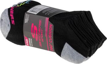 SKECHERS BOYS 6PK NO SHOW SOCKS S108264-BLK Velikost: 31-34