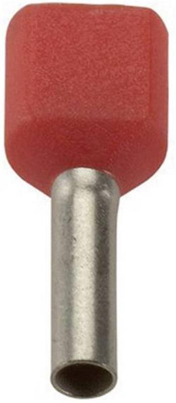 Dutinka LAPP 61802010, 1 mm² x 8 mm, částečná izolace, červená, 500 ks