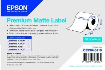 Epson label roll, normal paper, 102mm