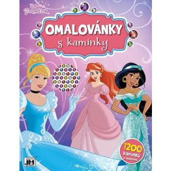 Disney PRINCEZNY Omalovánky s kamínky, mix, velikost