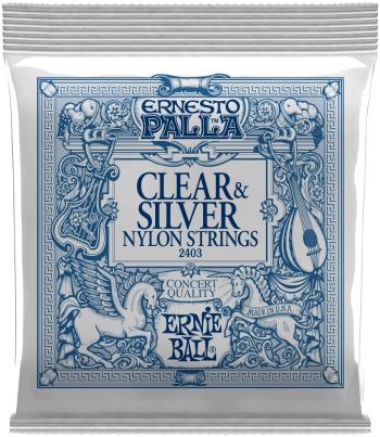 Ernie Ball Ernesto Palla Clear & Silver