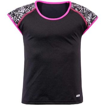 Axis Dívčí triko Dívčí fitness triko, černá, velikost 140