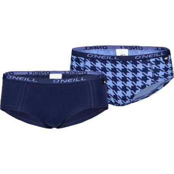 O'Neill WOMEN HIPSTER PIED DE POULE SEASON Dámské kalhotky, tmavě modrá, velikost XL