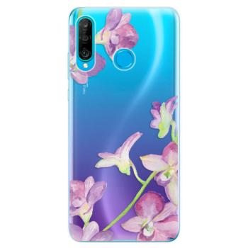 Odolné silikonové pouzdro iSaprio - Purple Orchid - Huawei P30 Lite