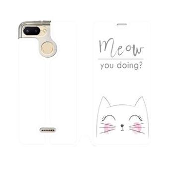 Flipové pouzdro na mobil Xiaomi Redmi 6 - M098P Meow you doing? (5903226362769)