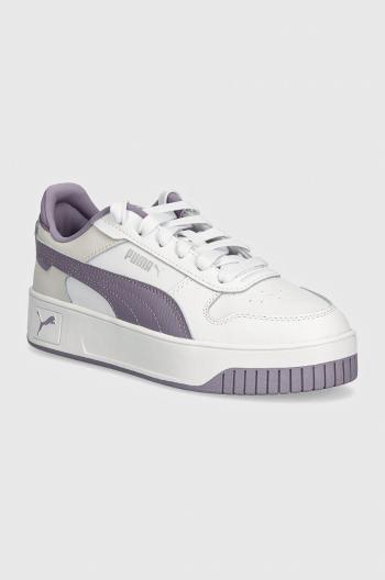 Dětské sneakers boty Puma Carina Street Jr bílá barva