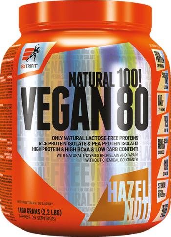 Extrifit Vegan 80 lískový oříšek 1000 g