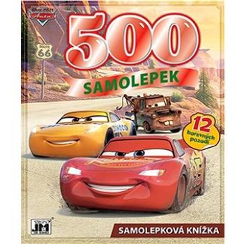 Samolepková knížka 500 Auta (8595593834009)