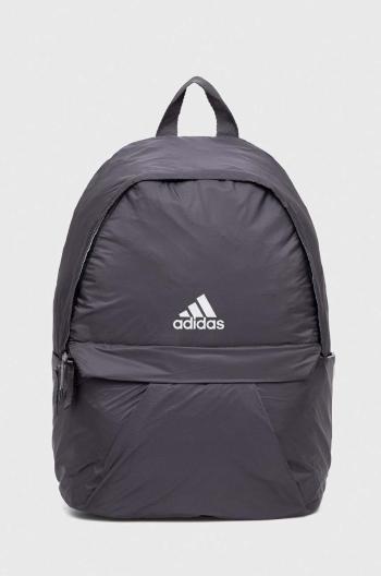 Batoh adidas Performance dámský, šedá barva, velký, hladký, HY0756