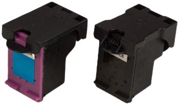 MultiPack HP CC641EE, CC644EE - kompatibilní cartridge HP 300-XL, černá + barevná, 1x20ml/1x14ml