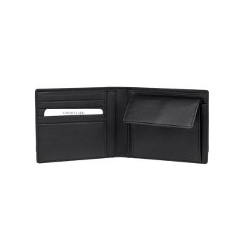 Lagen Pánská peněženka kožená V29 Černá