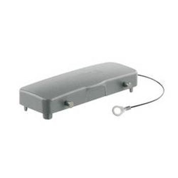 HDC enclosures, Size: 8, Protection degree: IP 65, Cover for lower part of housing, Side-locking clamp on lower side, Standard Weidmüller HDC 24B DODQ