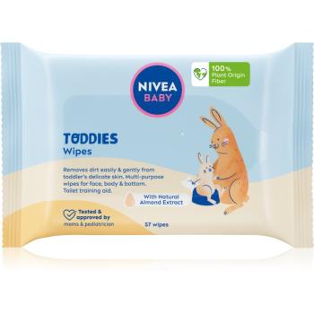 NIVEA BABY Toddies vlhčené ubrousky pro děti 57 ks