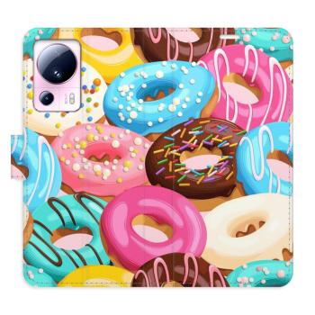 Flipové pouzdro iSaprio - Donuts Pattern 02 - Xiaomi 13 Lite