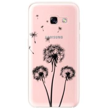iSaprio Three Dandelions - black pro Samsung Galaxy A3 2017 (danbl-TPU2-A3-2017)