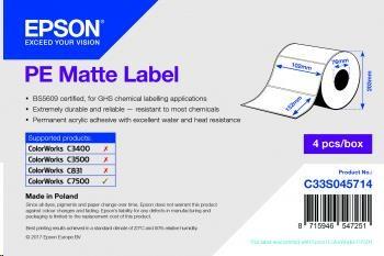 Epson C33S045714 label roll, synthetic, 102x152mm