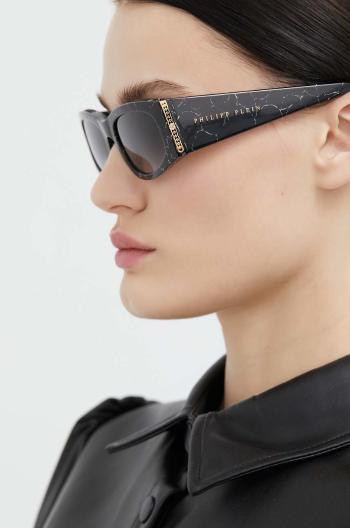 Sluneční brýle Philipp Plein dámské, černá barva