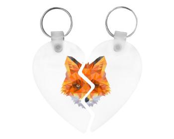 Zamilovaná klíčenka liška