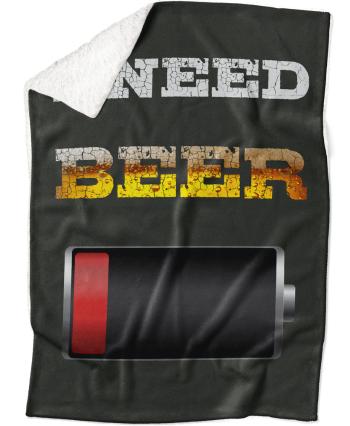 Deka I need beer (Podšití beránkem: ANO)