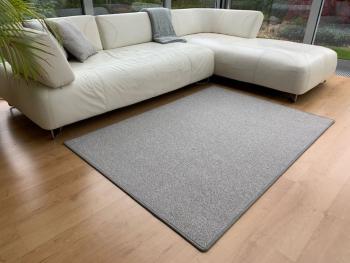Vopi koberce Kusový koberec Wellington šedý - 120x170 cm Šedá