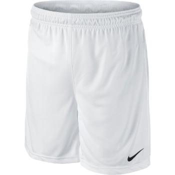 Nike PARK KNIT SHORT YOUTH Dětské fotbalové trenky, bílá, velikost XS