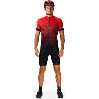 Briko CLASSIC STAIN Pánský cyklistický dres, červená, velikost L