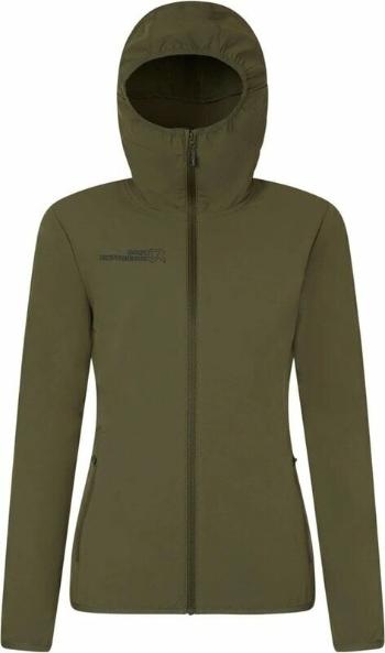 Rock Experience Solstice 2.0 Hoodie Softshell Woman Olive Night M Outdorová bunda