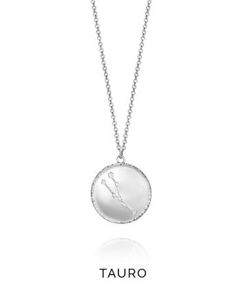 Viceroy Stříbrný náhrdelník znamení Býk Horoscopo 61014C000-38T