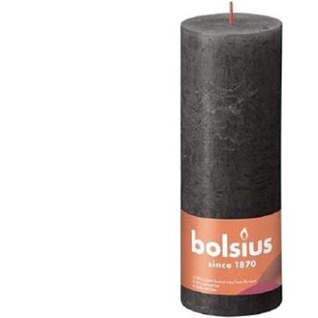 BOLSIUS rustikální sloupová bouřlivá šeď 190 × 68 mm (8717847148155)