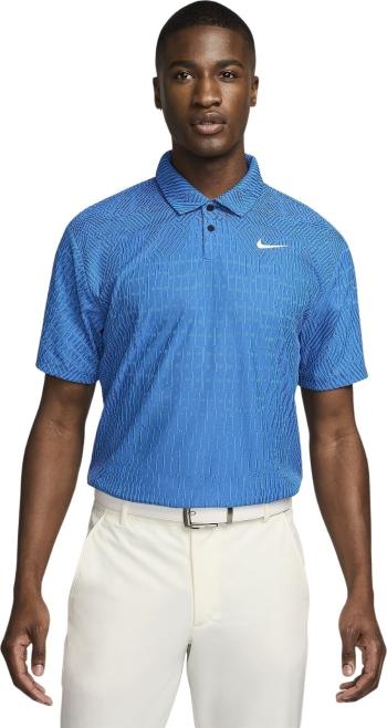 Nike Dri-Fit ADV Tour Mens Light Photo Blue/Court Blue/White S Polo košile