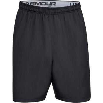 Pánské šortky Under Armour Woven Graphic Wordmark Short  Black