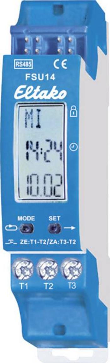 Eltako sběrnicový spínač FSU14 8kanálový montáž na lištu
