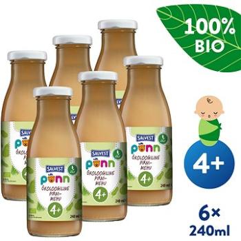 SALVEST Ponn BIO Hrušková šťáva s dužinou (6× 240 ml) (4740073075623)