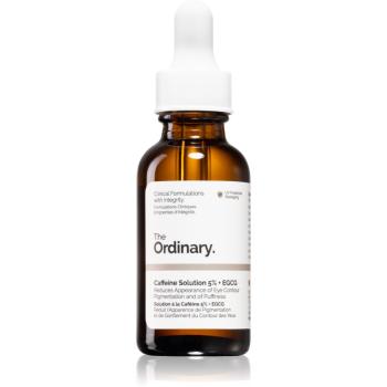 The Ordinary Caffeine Solution 5% + EGCG oční sérum proti otokům a tmavým kruhům 30 ml