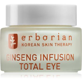 Erborian Ginseng Infusion rozjasňující oční krém pro výživu a hydrataci 15 ml