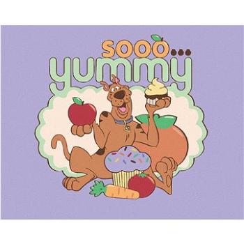 Scooby s muffinem (Scooby Doo), 40×50 cm, bez rámu a bez vypnutí plátna (6063950)