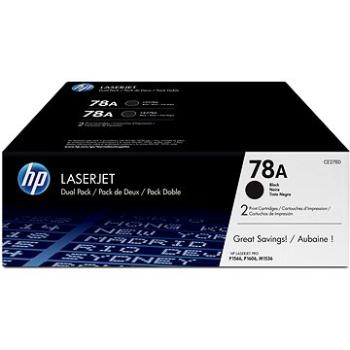 HP CE278AD č. 78A Dual Pack černý 2ks originální (CE278AD)