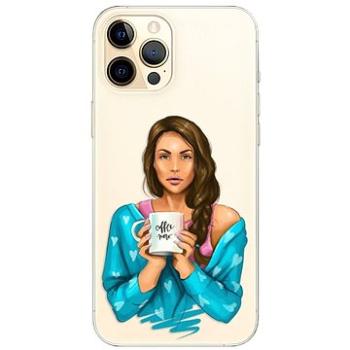 iSaprio Coffe Now - Brunette pro iPhone 12 Pro Max (cofnobru-TPU3-i12pM)