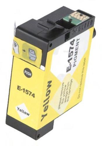 EPSON T1574 (C13T15744010) - kompatibilní cartridge, žlutá, 29,5ml