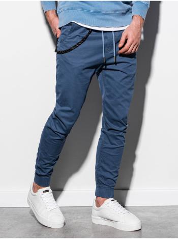 Pánské jogger kalhoty P908 - nebesky modré