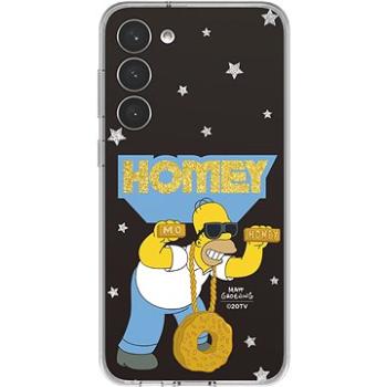 Samsung Galaxy S23+ Rámeček Simpsonovi k ochrannému krytu Frame černý (GP-TOS916SBBYW)