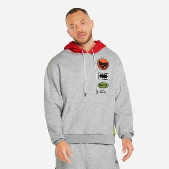 Puma Playbook Pullover Light Gray Heather  534188 01