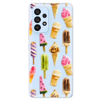 Odolné silikonové pouzdro iSaprio - Ice Cream - Samsung Galaxy A73 5G