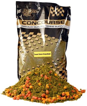 Benzar mix krmítková směs s peletkami concourse method 800 g - sweet green groundbait