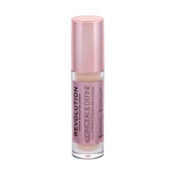 Makeup Revolution London Conceal & Define 4 g korektor pro ženy C3